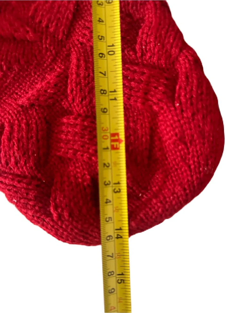 Cable Knit Christmas Stockings Holiday Mantel Decor Rustic Farmhouse Set 5